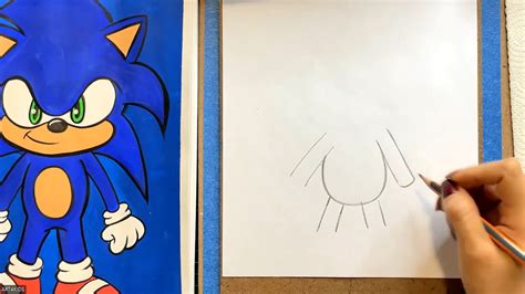 como dibujar a sonic|dibujos de sonic 2.